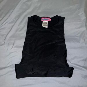 Black Sleeveless Top